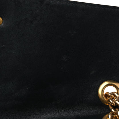 Gucci Calfskin Matelasse Medium GG Marmont Shoulder Bag Black 19 of 19