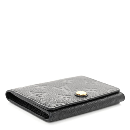 Louis Vuitton LOUIS VUITTON Empreinte Business Card Holder Black 4 of 6