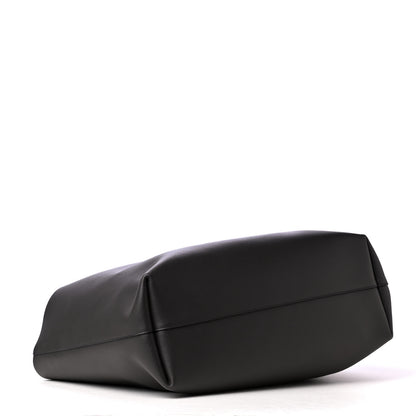 Saint Laurent Calfskin Large Shopping Tote Coal 4 of 5