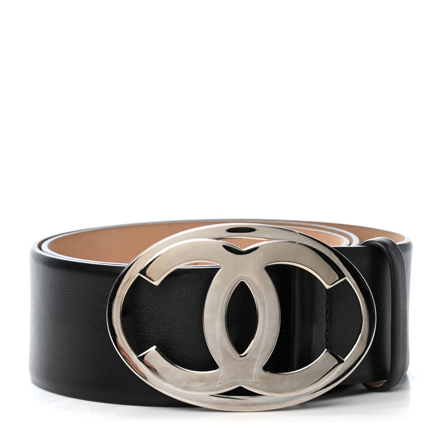 Chanel Calfskin CC Belt 80 32 Black 1 of 4