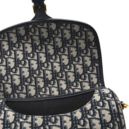 Christian Dior Oblique Medium Bobby Flap Blue 12 of 13