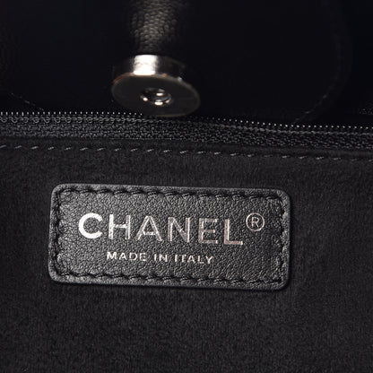 Chanel Caviar Medium Studded Deauville Tote Black 7 of 11
