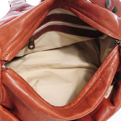 Chloe Python Silverado Shoulder Bag Orange 5 of 7