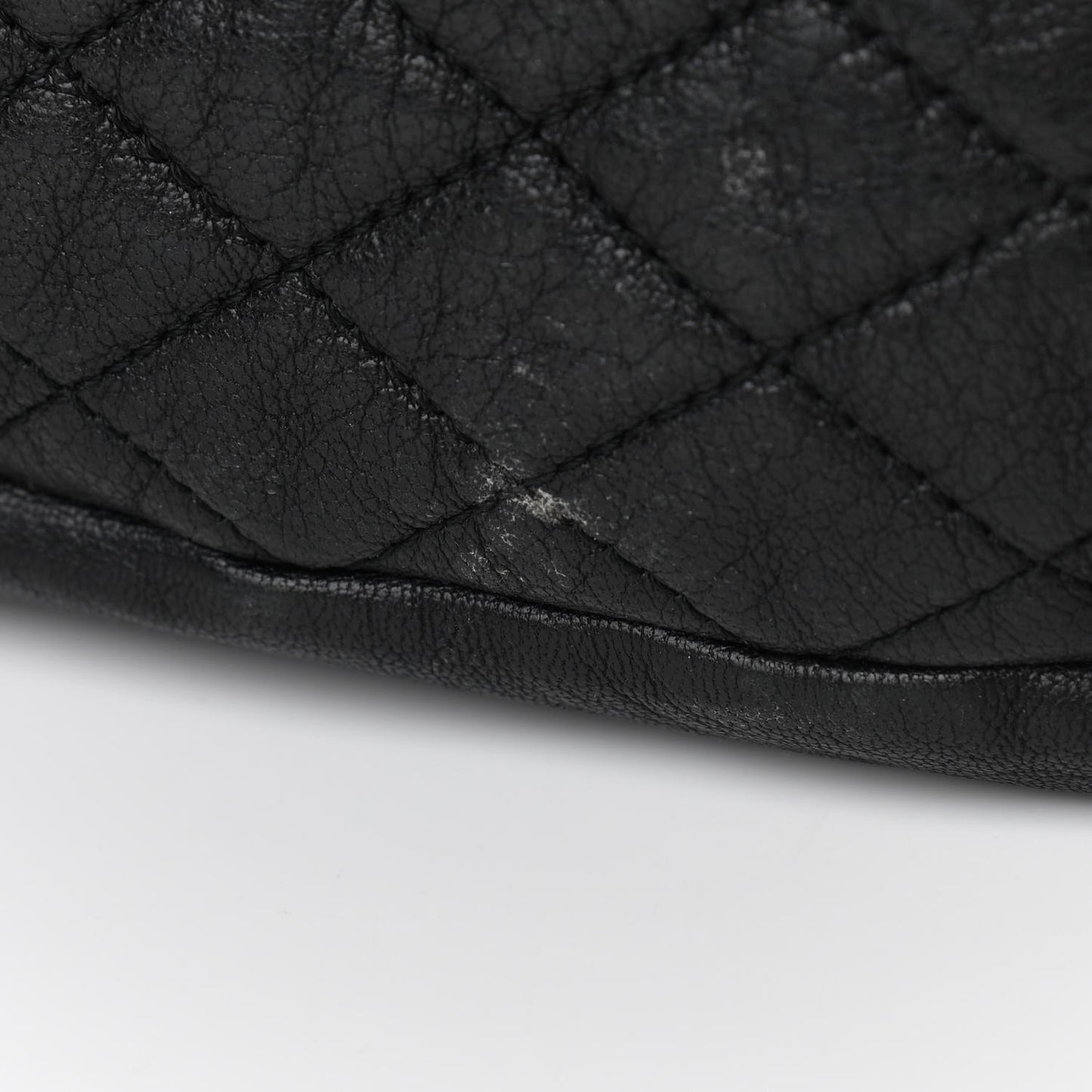 Lambskin Large Blake Boho Biker Bag Black