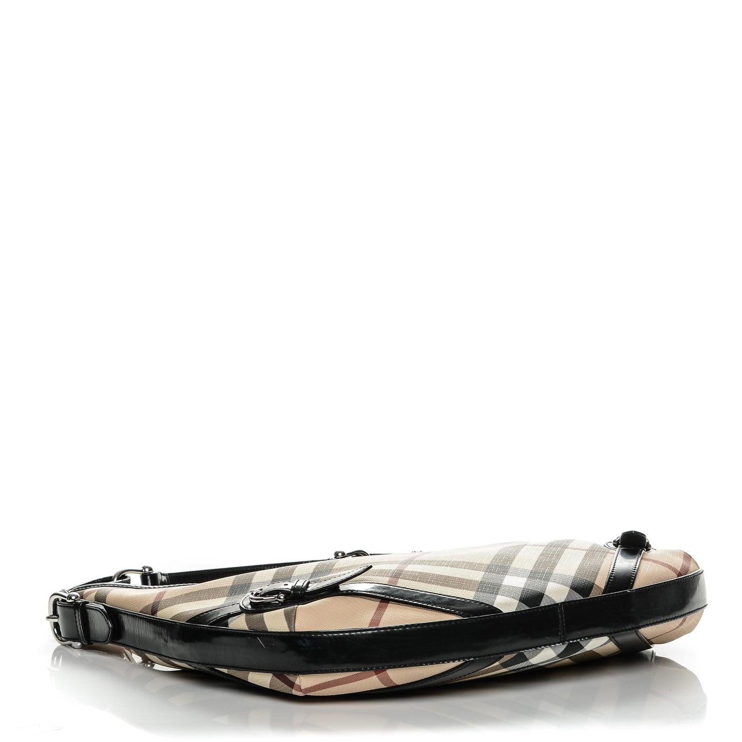 Supernova Check Large Larkin Hobo Black