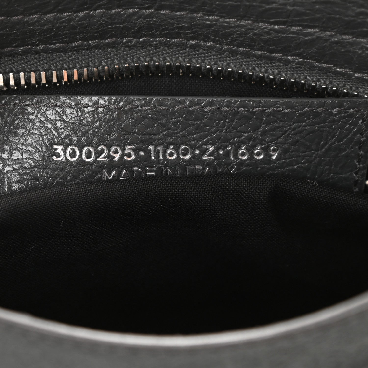 Balenciaga Agneau Classic Silver Hardware Mini City Logo Strap Gris Fossile White 7 of 8
