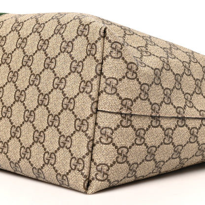 Gucci GG Supreme Monogram Medium Ophidia Shopping Tote Brown 10 of 10