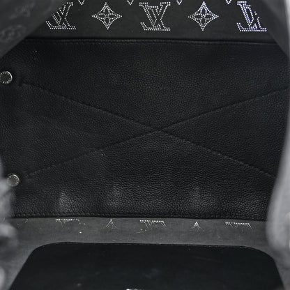 Louis Vuitton Mahina Carmel Hobo Black 5 of 9