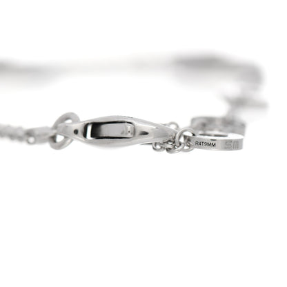 Bulgari 18K White Gold Diamond BVLGARI BVLGARI Openwork Bracelet SM 3 of 5