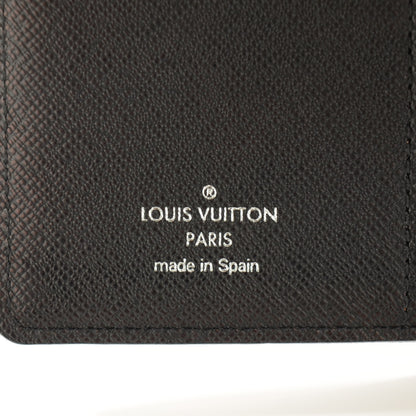 Louis Vuitton Epi Small Ring Agenda Cover Black 6 of 7