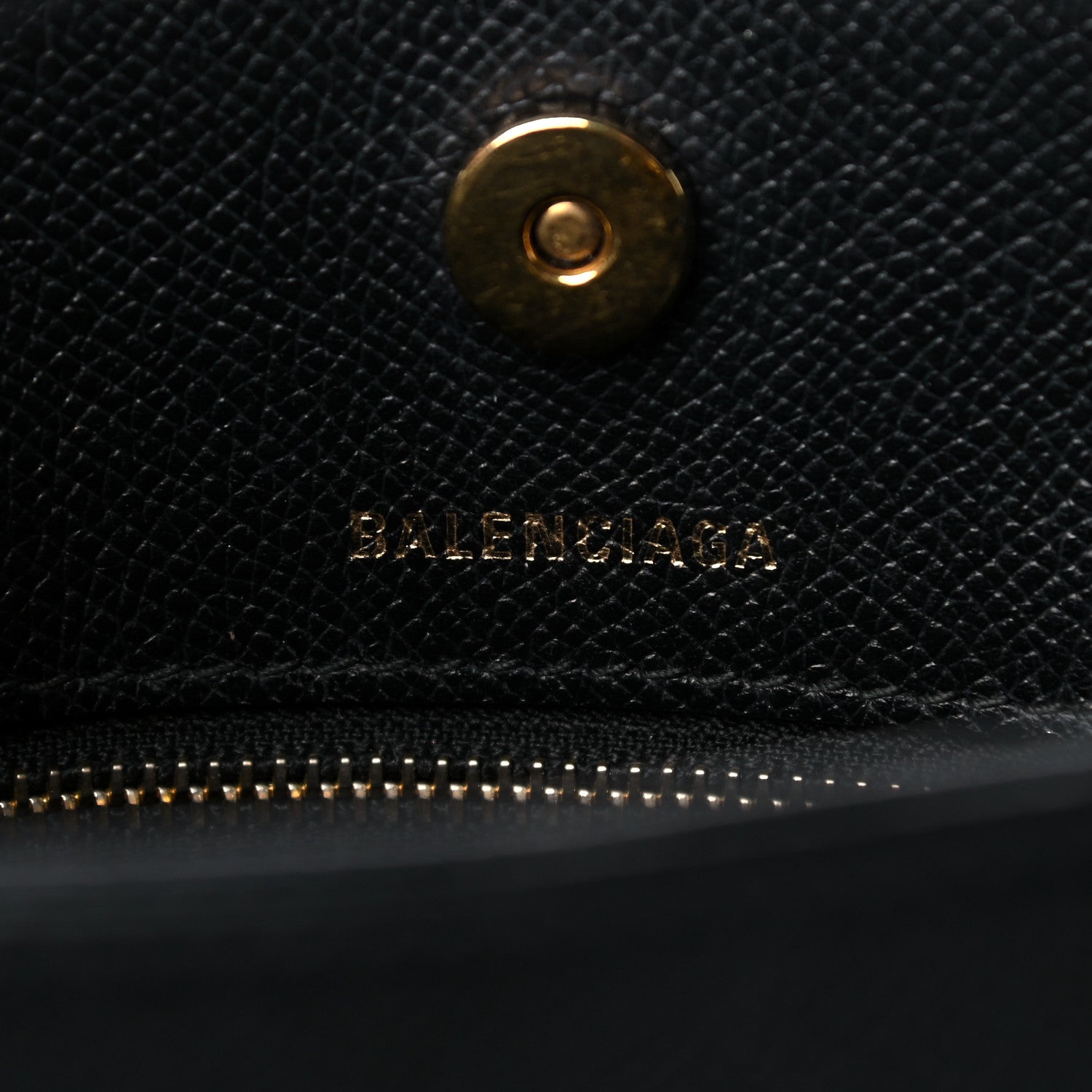 Balenciaga Grained Calfskin Ville Aj Tote XXS Black 8 of 18