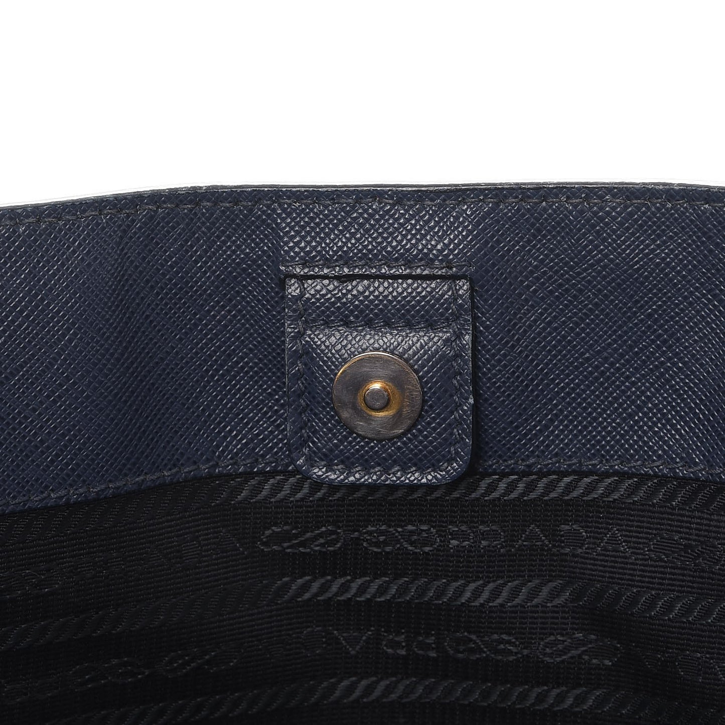 Saffiano Lux Large Tote Bluette