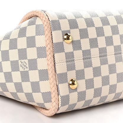 Louis Vuitton Damier Azur Propriano Rose Ballerine 7 of 8