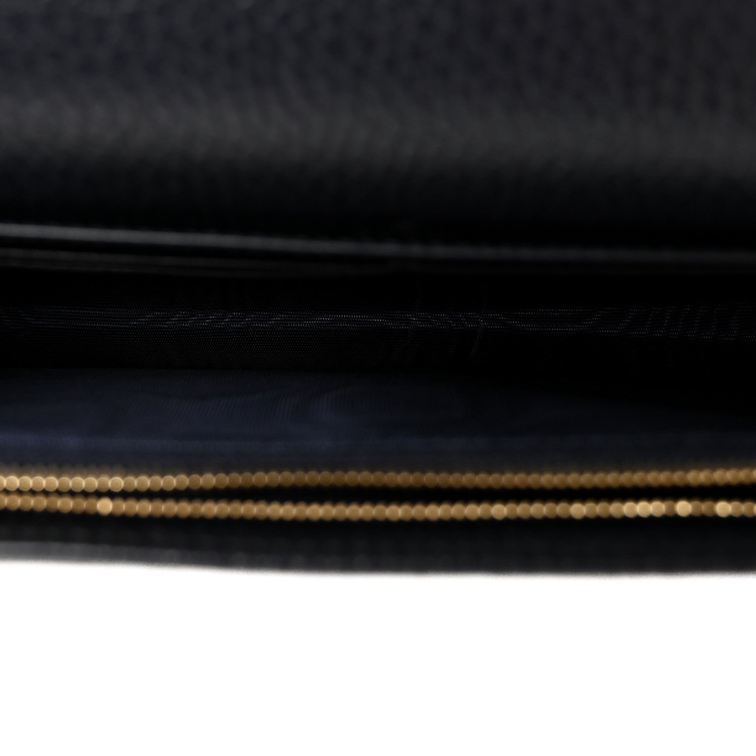 Gucci GG Supreme Monogram Textured Dollar Calfskin Mini GG Marmont Chain Wallet Beige Blue 5 of 9
