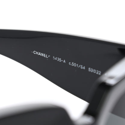 Chanel Square CC Sunglasses Black 5 of 7