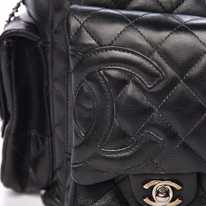 Chanel Calfskin Quilted Large Cambon Multipocket Reporter Black 18 of 24