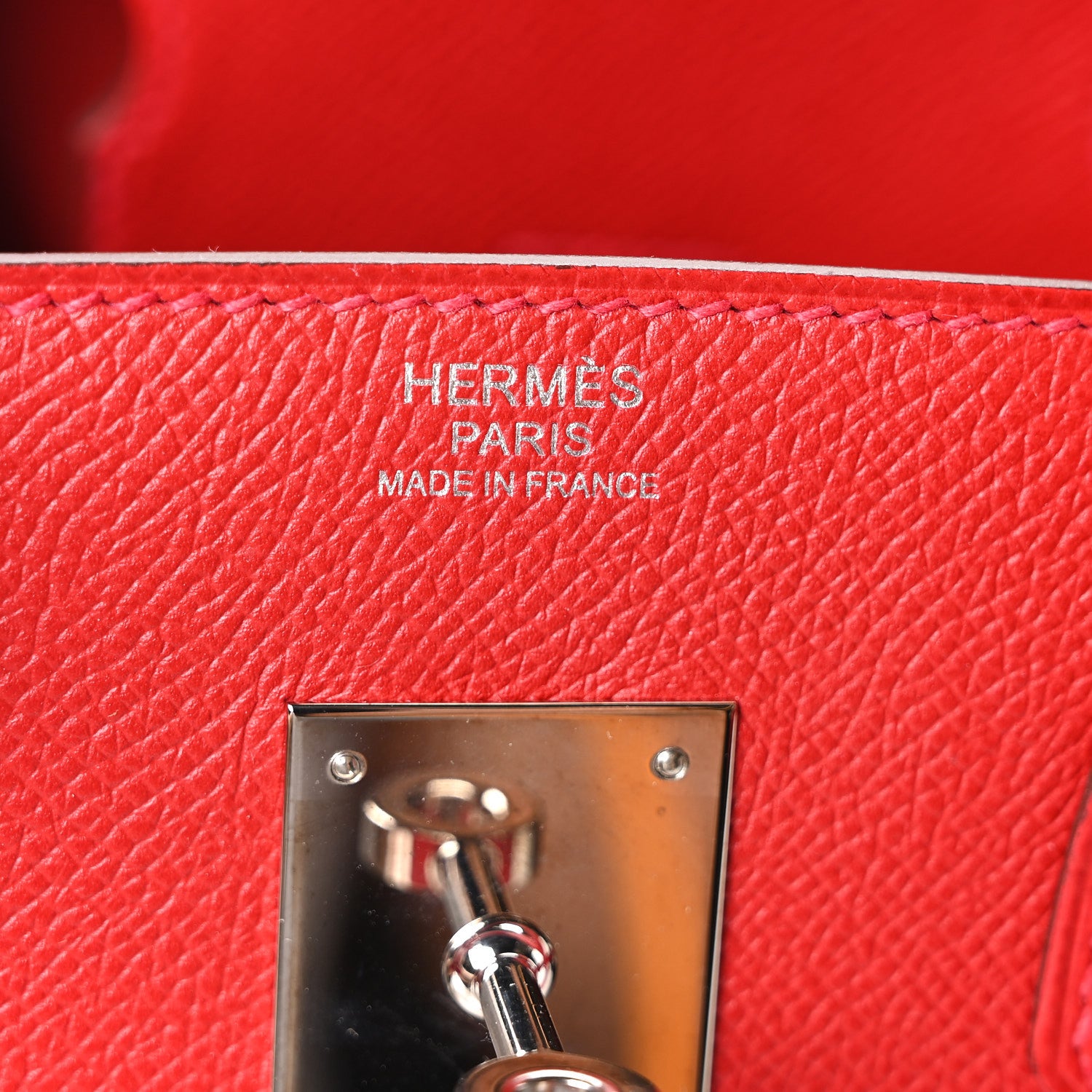 Hermes Epsom Birkin 30 Rouge Vif 6 of 10