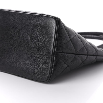 Chanel Caviar Quilted Medallion Tote Black 7 of 10