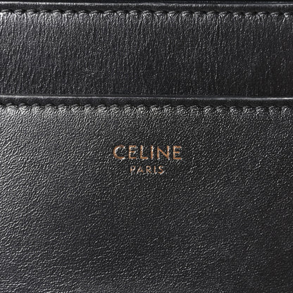 Celine Satinated Calfskin Small 16 Top Handle Bag Black 5 of 10