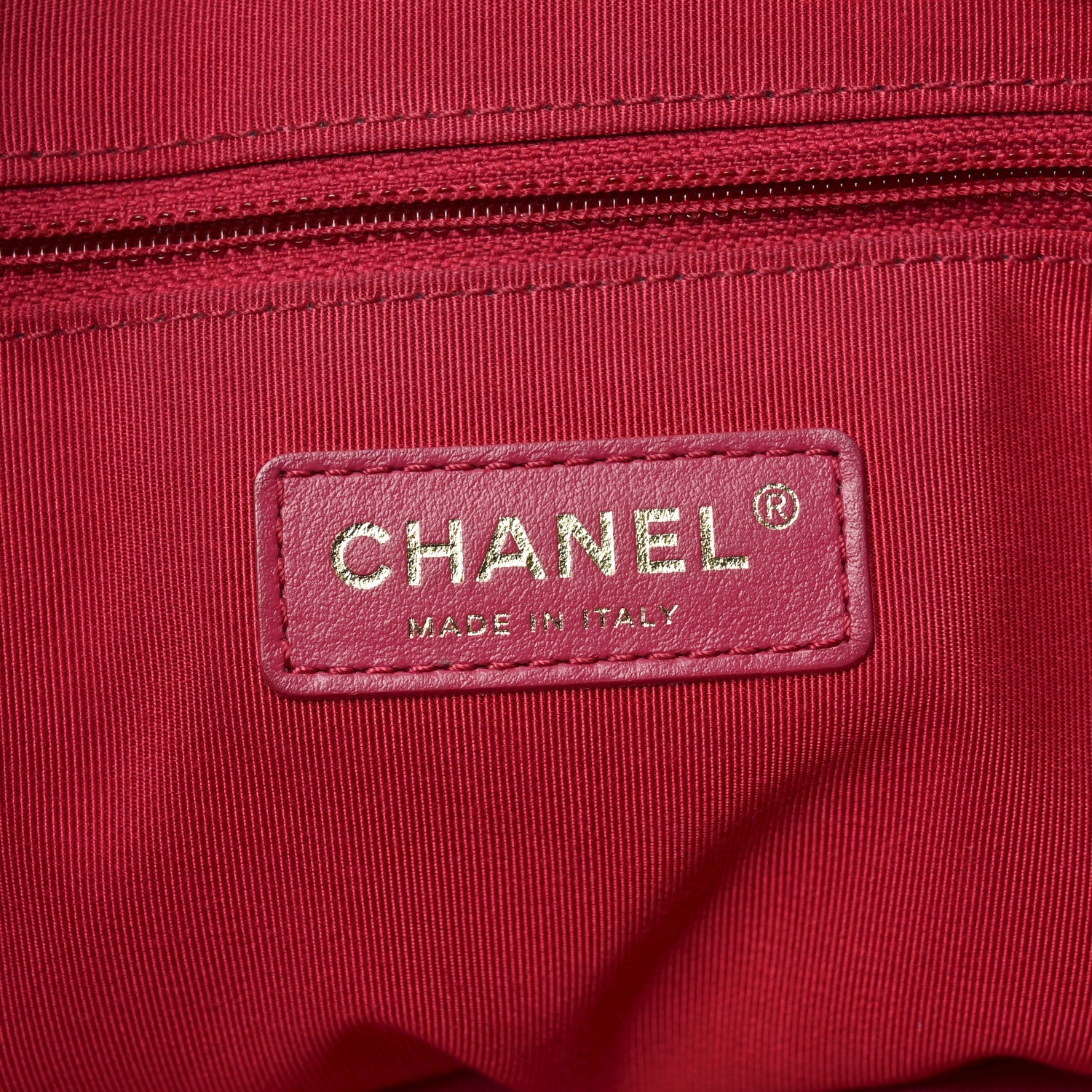 Chanel Shiny Aged Calfskin Quilted Large Shopping Bag Black 5 of 9