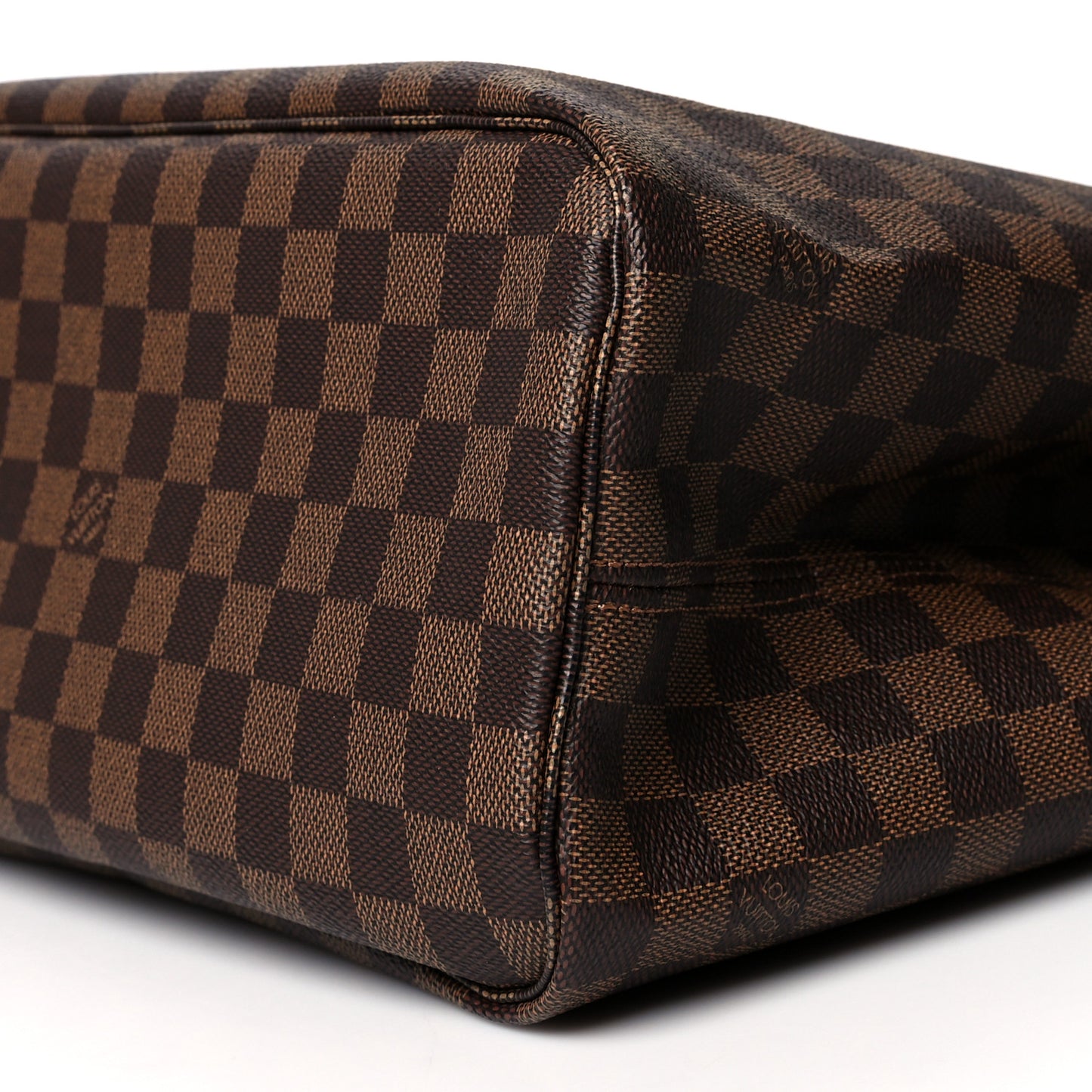 Damier Ebene Neo Neverfull MM Rose Ballerine
