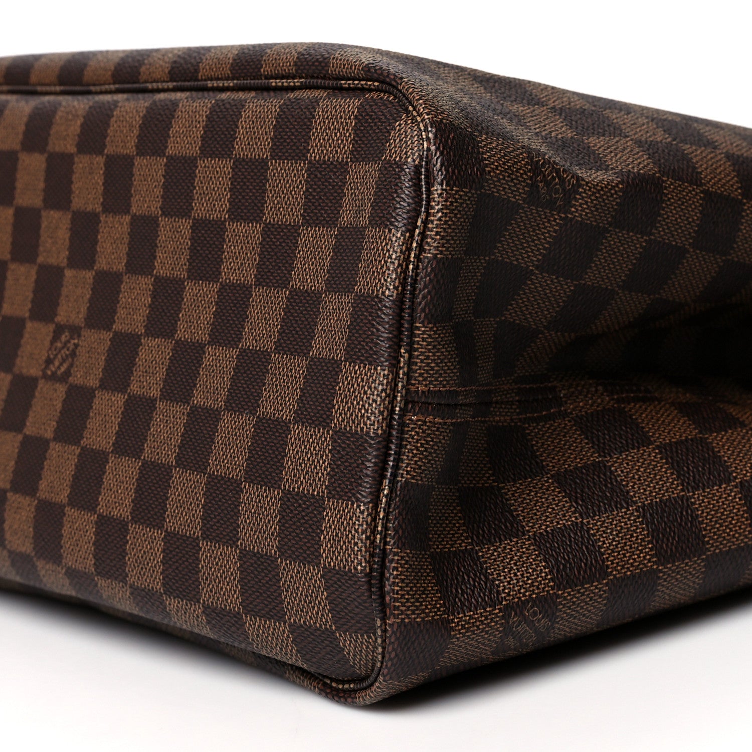 Louis Vuitton Damier Ebene Neo Neverfull MM Rose Ballerine 9 of 9