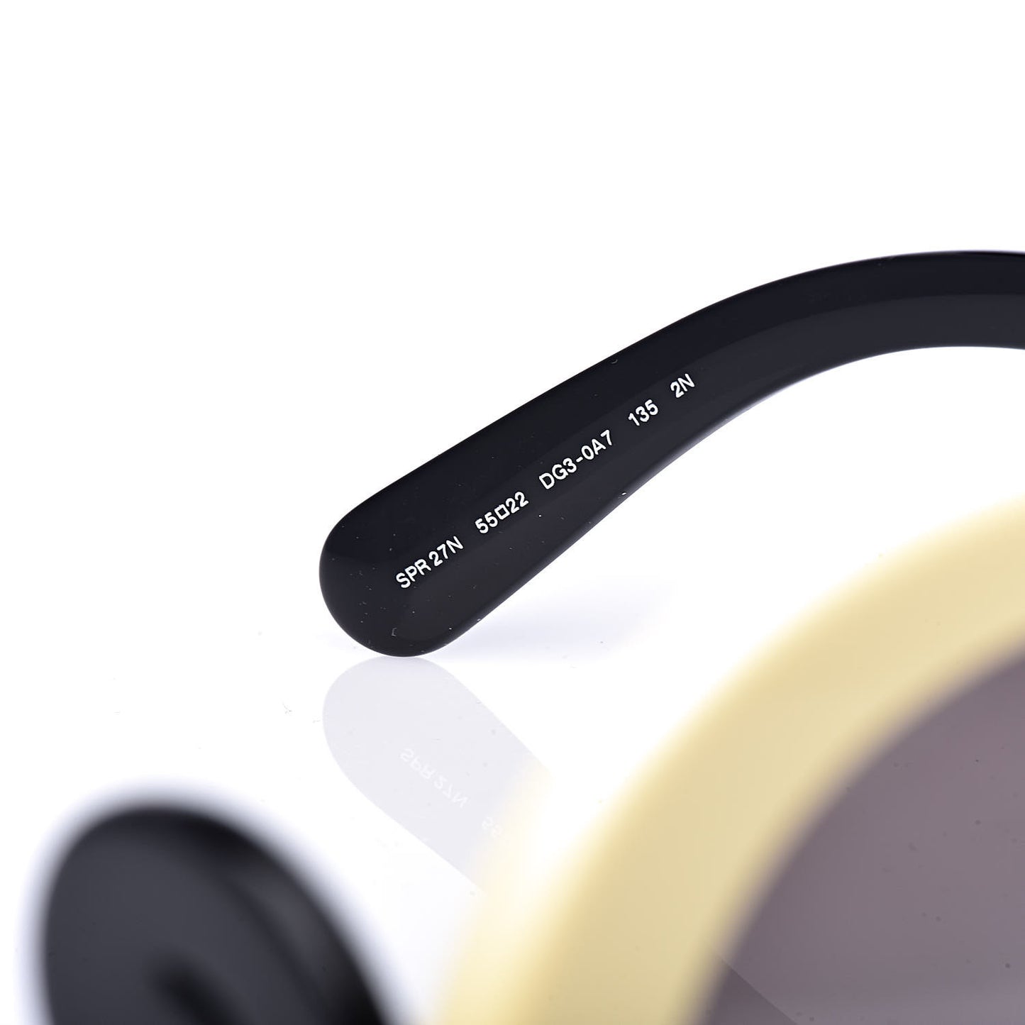 Baroque SPR 27N Round Sunglasses Ivory
