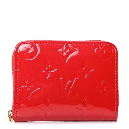 Louis Vuitton Vernis Zippy Coin Purse Cherry 1 of 8