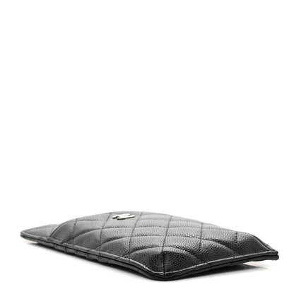 Chanel Caviar Quilted Classic iPhone Pouch Black 4 of 8