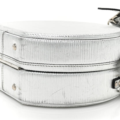 Louis Vuitton Metallic Epi Petite Boite Chapeau Silver 12 of 13