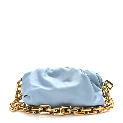 Bottega Veneta Calfskin The Pouch Chain Ice 1 of 11