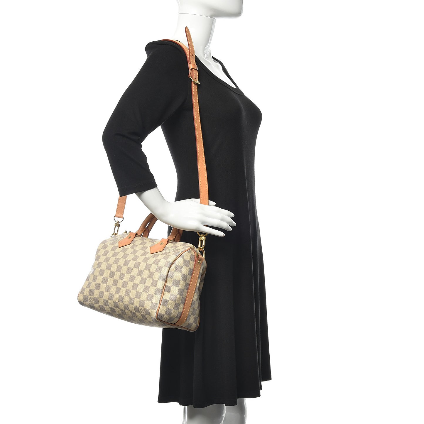 Damier Azur Speedy Bandouliere 25