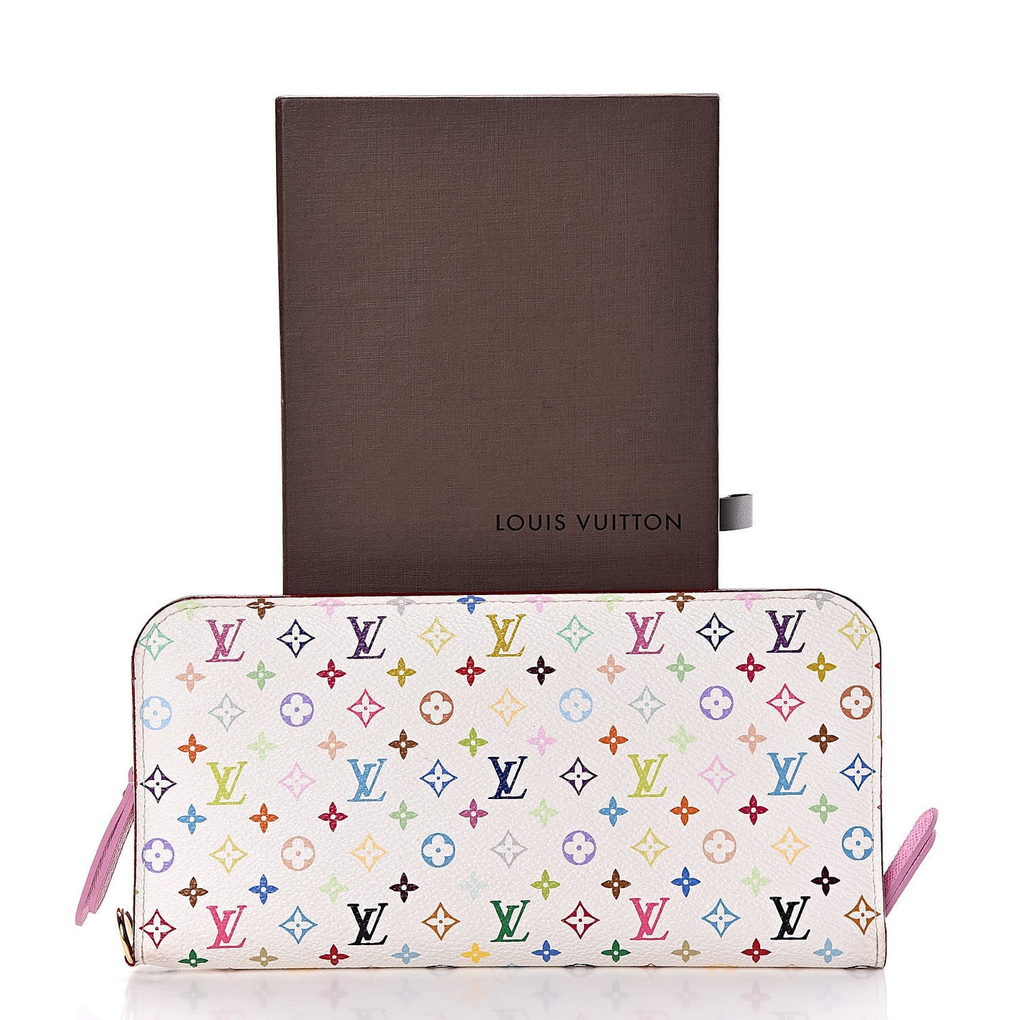 Monogram Multicolor Insolite Wallet White Litchi