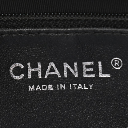 Chanel Metallic Aged Calfskin Quilted Medium Reissue Camera Case Black 6 of 11