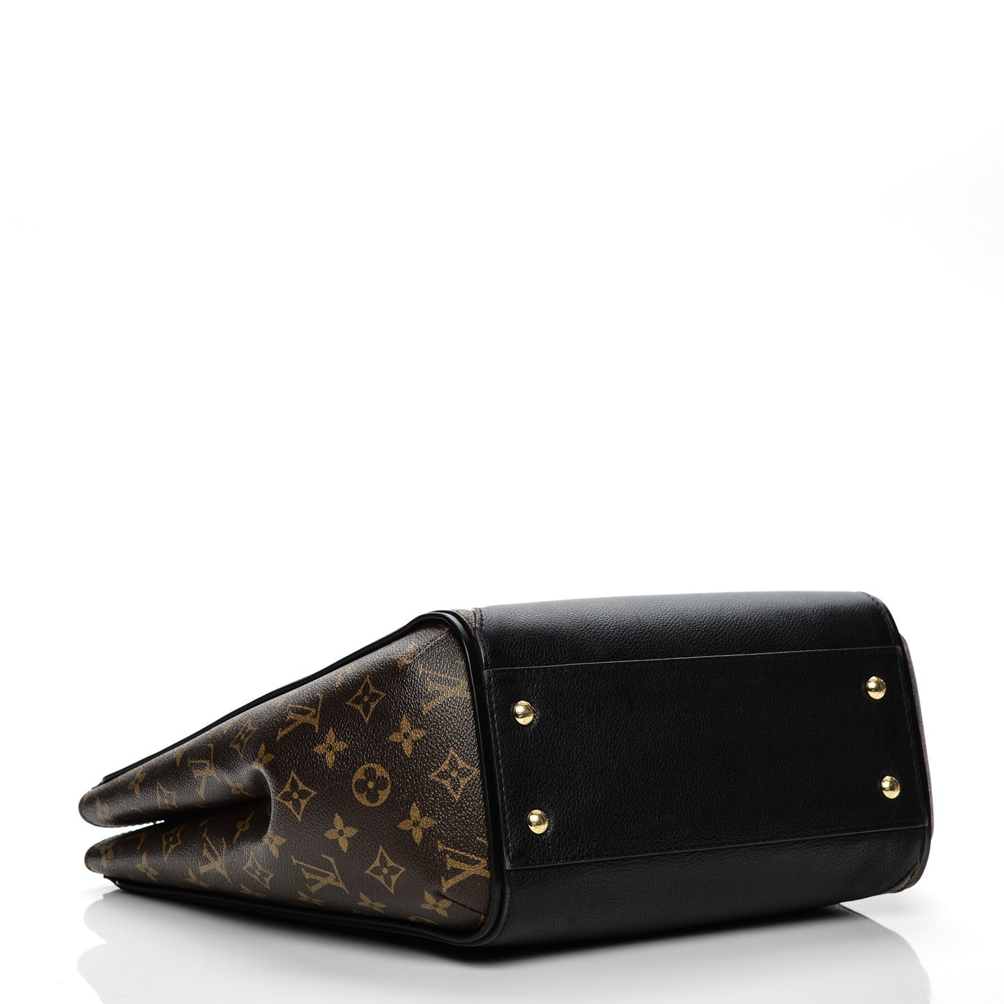 Calfskin Monogram Kimono Tote Black