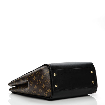 Louis Vuitton Calfskin Monogram Kimono Tote Black 4 of 7