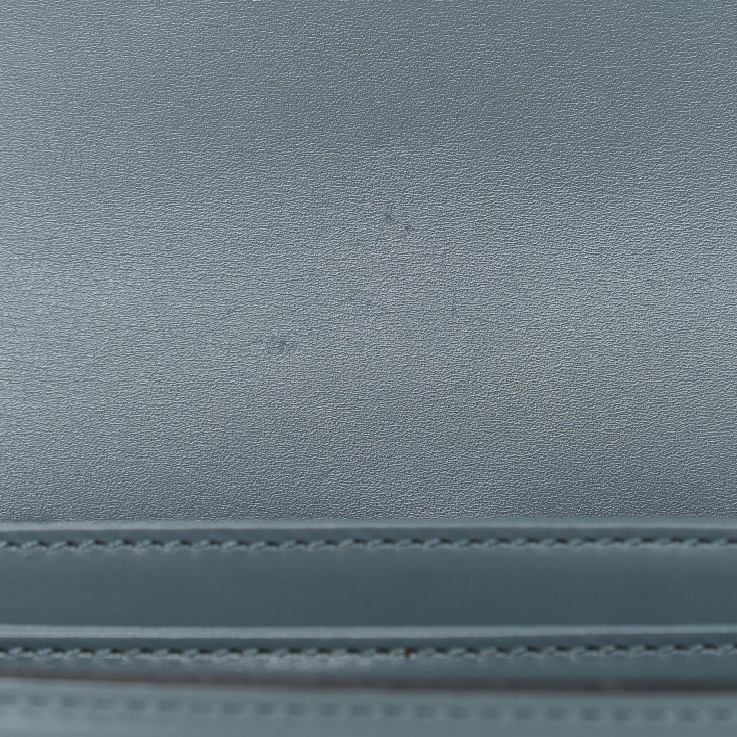 Calfskin Medium Barcelona Shoulder Bag Stone Blue