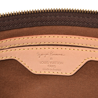 Louis Vuitton Monogram Kusama Town Speedy 30 Blue 6 of 8