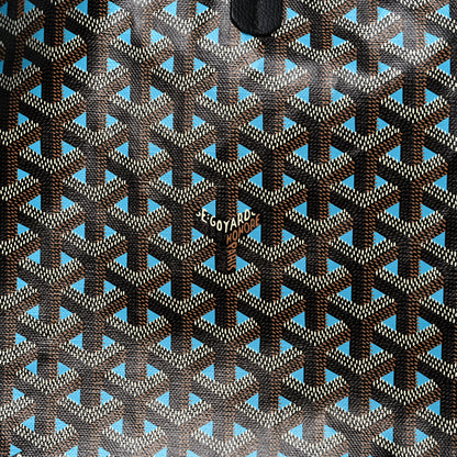 Goyard Goyardine Saint Louis Claire Voie GM Black Opaline 6 of 8