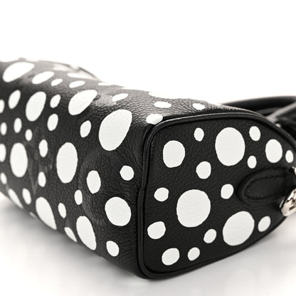 Louis Vuitton LV X YK Empreinte Infinity Dots Nano Speedy Bandouliere Black White 9 of 9