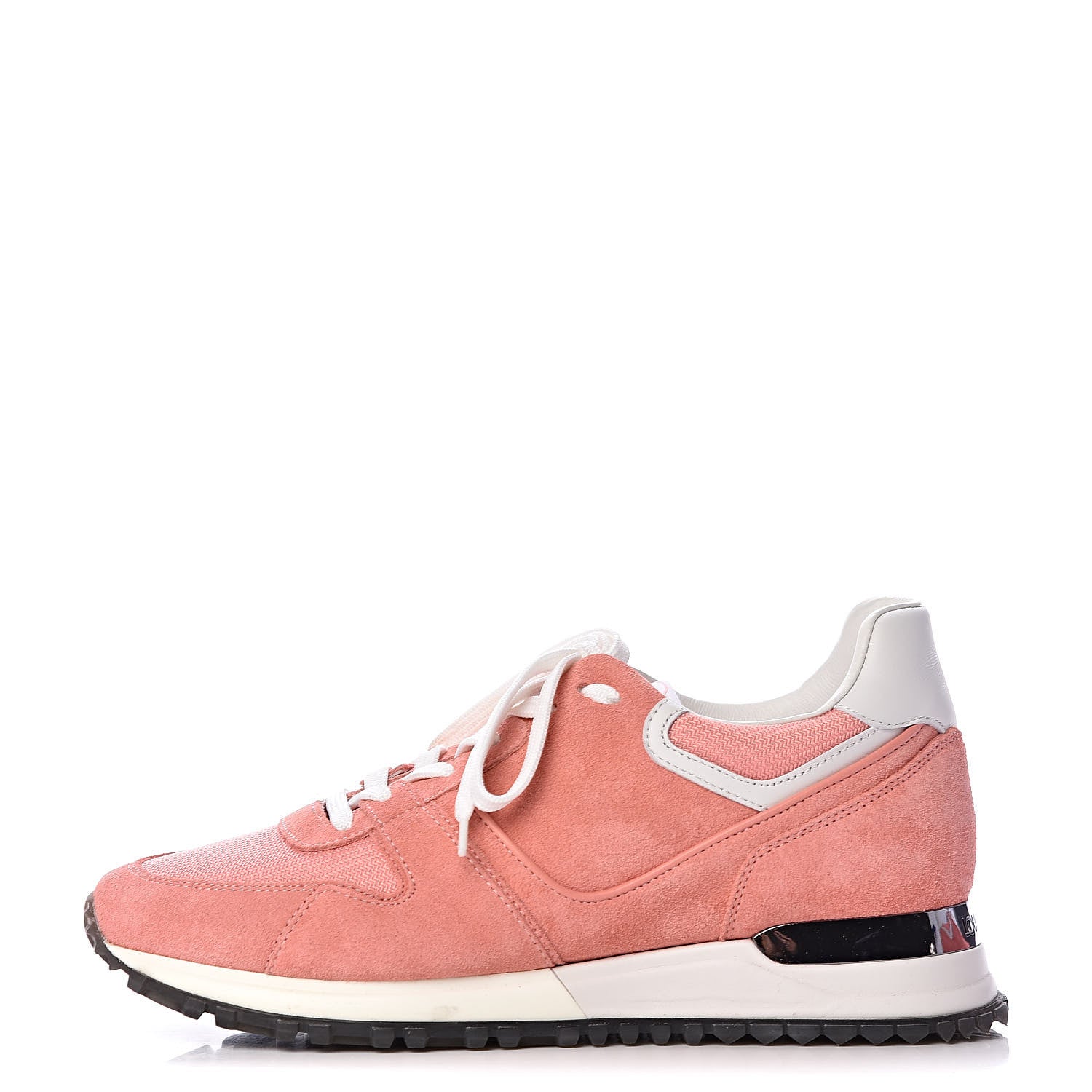 Louis Vuitton Nubuck Suede Run Away Sneakers 36 Pink 1 of 7