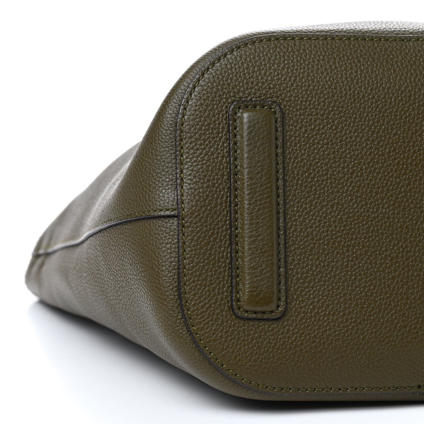Soft Grained Calfskin Small Jackie Bucket Bag Green
