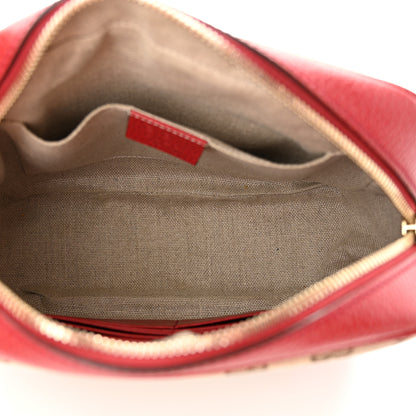 Gucci Monogram Mini Bree Messenger Bag Red 5 of 11