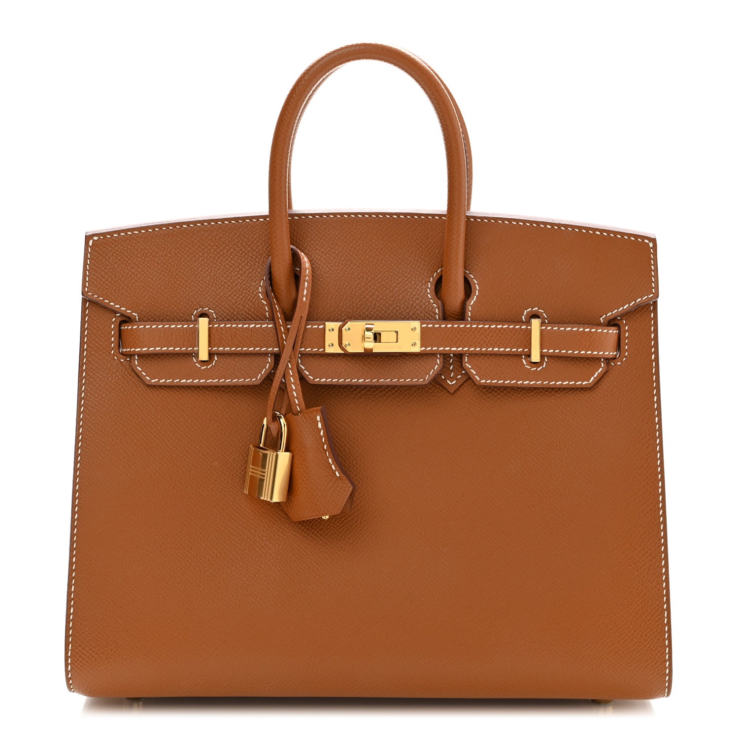Hermes Epsom Birkin Sellier 25 Gold 1 of 11