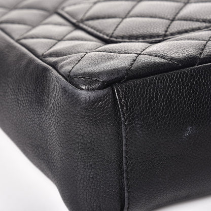 Chanel Caviar Petit Shopping Tote PST Black 12 of 14