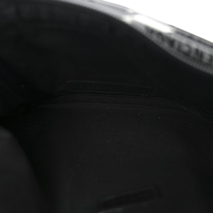 Balenciaga Smooth Calfskin Losange Monogram Explorer Belt Bag Black Grey 5 of 10