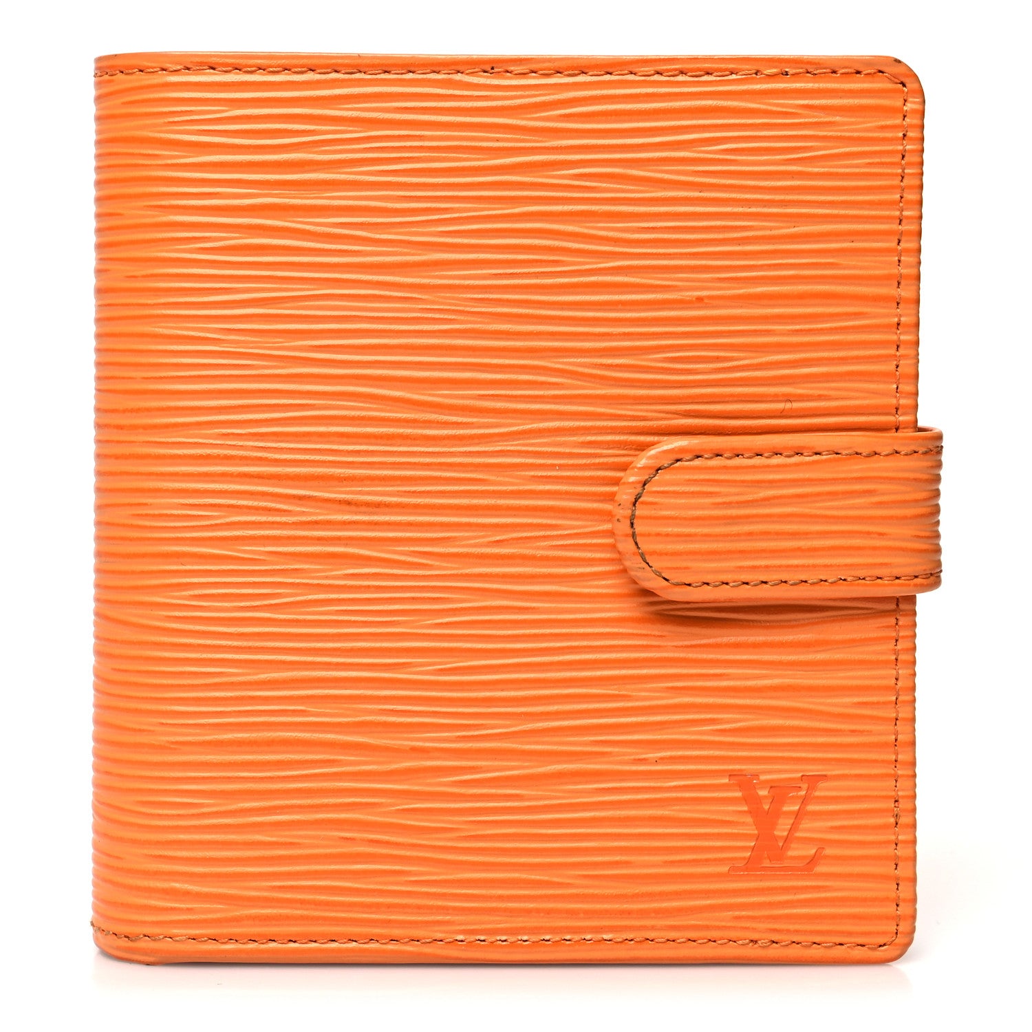 Louis Vuitton Epi Porte-Billets Compact Wallet Mandarin 1 of 13