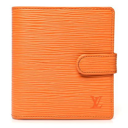 Louis Vuitton Epi Porte-Billets Compact Wallet Mandarin 1 of 13