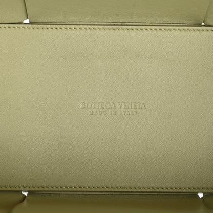 Bottega Veneta Grained Calfskin Intrecciato Medium Arco Tote Travertine 7 of 11