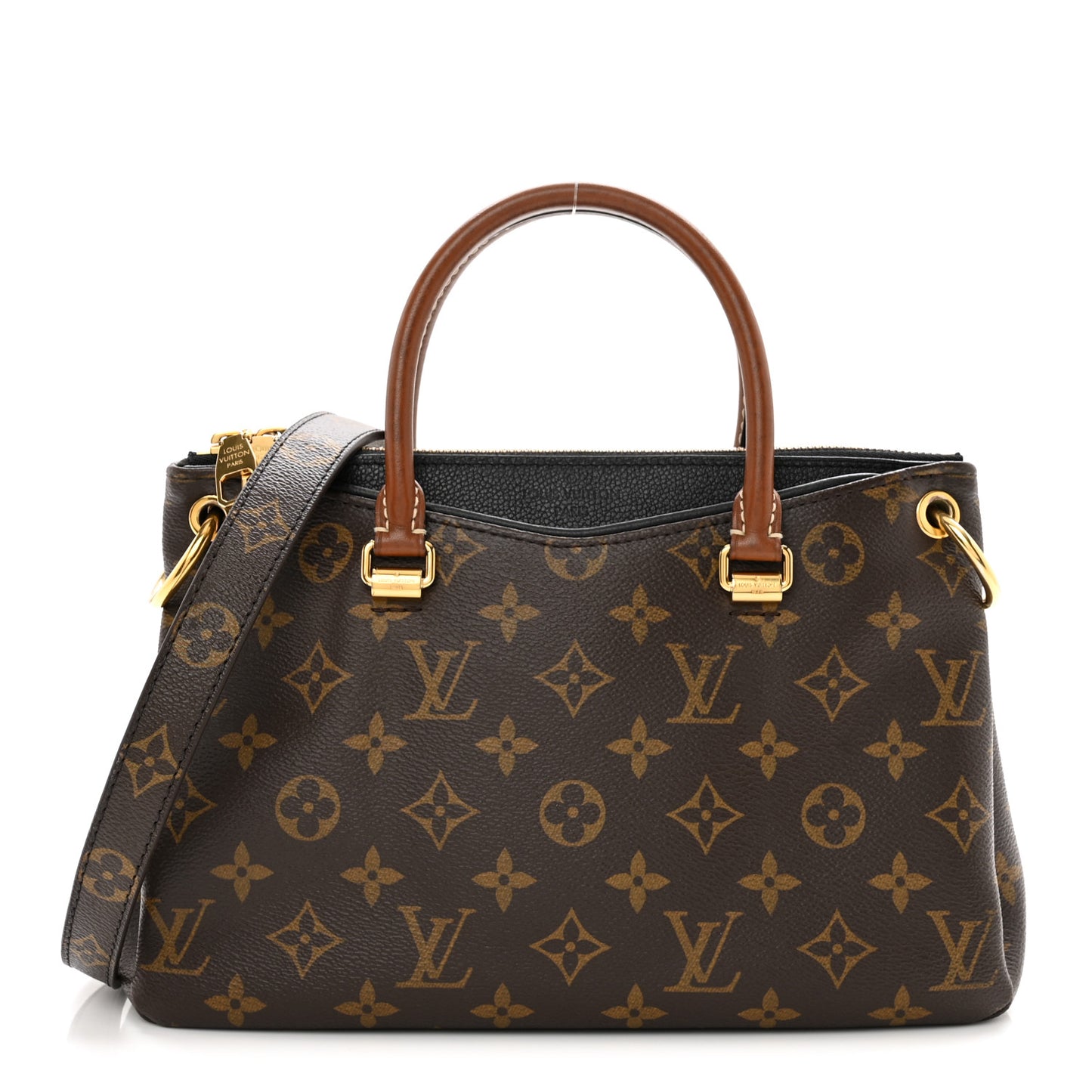 LOUIS VUITTON Monogram Pallas BB Black